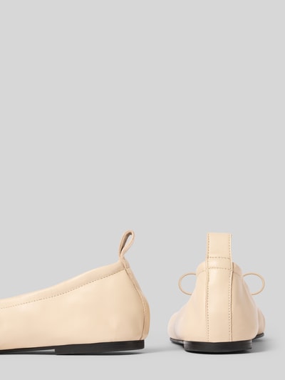ALOHAS Ballerina mit Ziernaht Modell 'ROSALIND' Sand 2