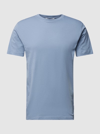 Tiger of Sweden T-Shirt mit Label-Detail Modell 'DILLAN' Rauchblau 2
