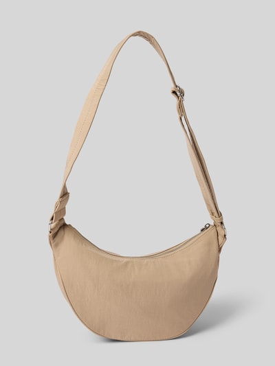 Calvin Klein Jeans Handtas met labelapplicatie, model 'LUNA' Beige - 4