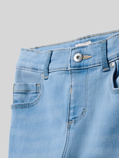 Only Flared jeans van katoenmix, model 'ROYAL' Lichtblauw - 2