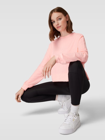 PUMA PERFORMANCE Sweter z polaru o skróconym kroju Jasnoróżowy 1