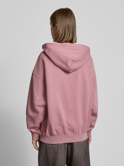 Pegador Oversized Sweatjacke mit Kapuze Pink 5