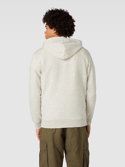 Jack & Jones Hoodie mit Label-Print Hellgrau Melange 5