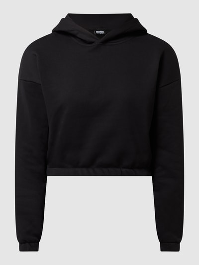 URBAN CLASSICS Cropped Hoodie aus Baumwollmischung  Black 2