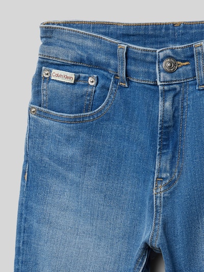 Calvin Klein Jeans Regular Fit Jeans im 5-Pocket-Design Blau 2