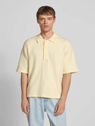 Jack & Jones Regular Fit Poloshirt mit Knopfleiste Modell 'ACAPULCO' Beige 4