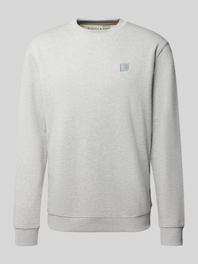 Scotch & Soda Sweatshirt met ribboorden Lichtgrijs gemêleerd - 2