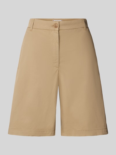 Tommy Hilfiger Szorty chinosy o kroju relaxed fit z mieszanki bawełny Beżowy 2
