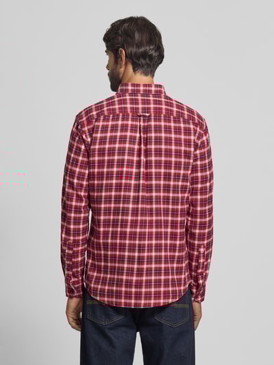 OLYMP Level Five Casual fit vrijetijdsoverhemd met button-downkraag Rood - 5