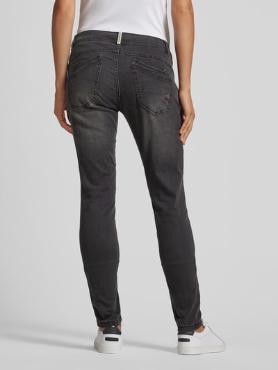 Buena Vista Slim fit jeans met 5-pocketmodel, model 'Malibu' Zwart - 5