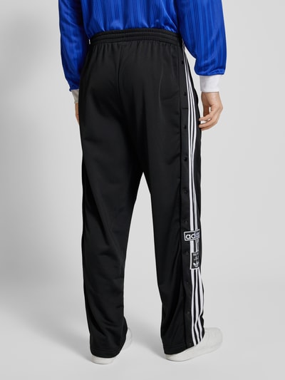 adidas Originals Flared sweatpants met labelstitchings, model 'ADIBREAK'' Zwart - 5