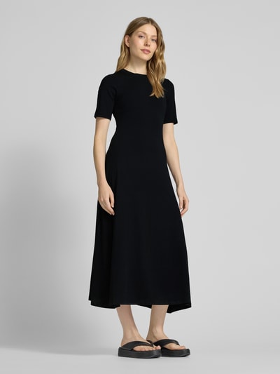 Marc O'Polo Slim Fit Jersey Kleid mit Rundhalsausschnitt BLACK 1