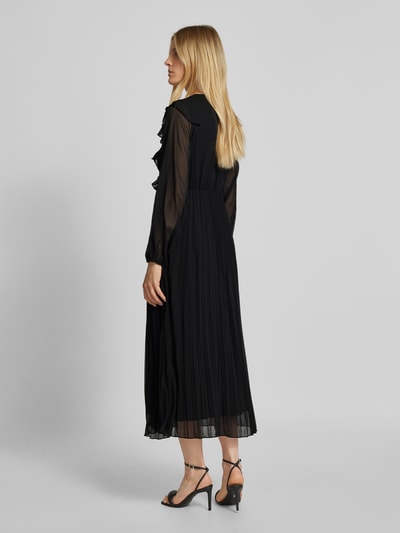 Jake*s Collection Maxikleid mit V-Ausschnitt Black 5