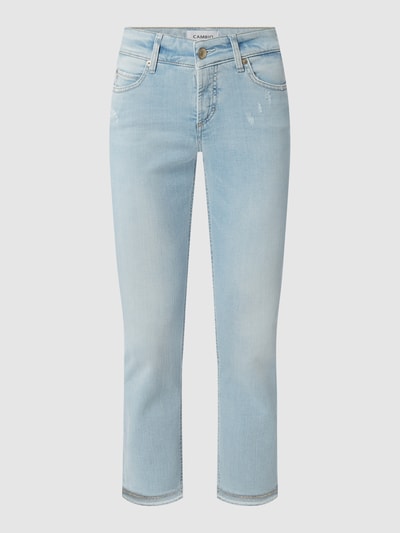 Cambio Cropped Jeans mit Stretch-Anteil Modell 'Paris' Hellblau 1