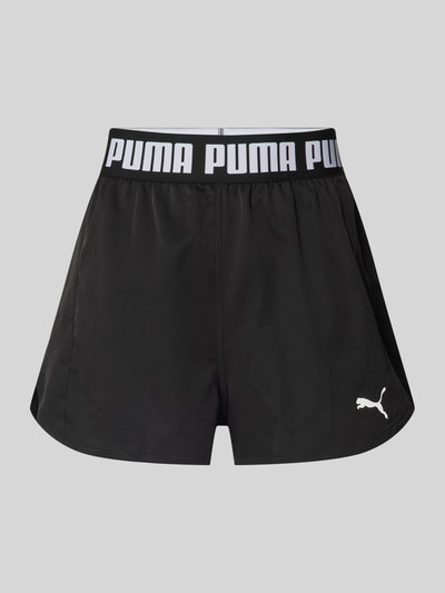 Puma Shorts met elastische logoband Zwart - 2