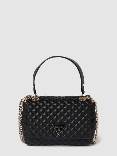 Guess Handtasche mit Label-Detail Modell 'RIANEE' Black 2