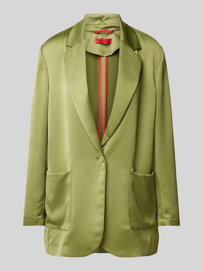 MAX&Co. Oversized blazer met steekzakken, model 'LUCERNA' Groen - 2