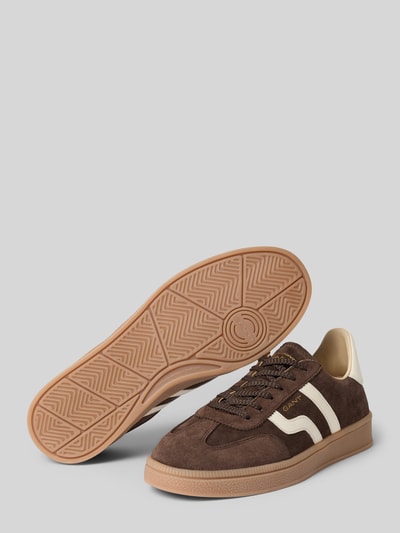 GANT Sneakersy z czystej skóra model 'Cuzima' Ciemnobrązowy 4