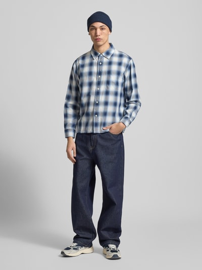 Levi's® relaxed fit vrijetijdsoverhemd van puur katoen Marineblauw - 1