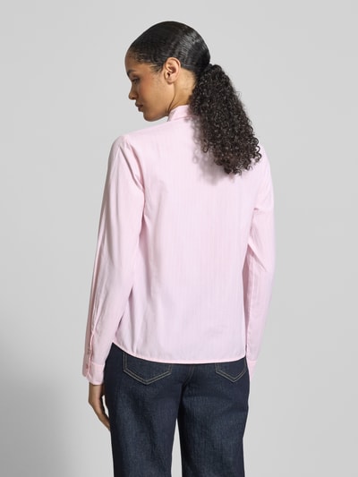 VILA Regular fit overhemdblouse met borstzak model 'Darma' Lichtroze - 5