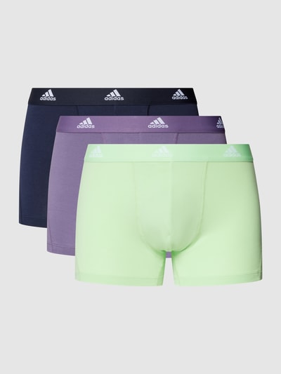 ADIDAS SPORTSWEAR Obcisłe bokserki z elastycznym paskiem z logo w zestawie 3 szt. Miętowy 1