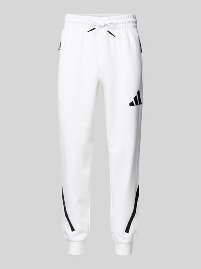 ADIDAS SPORTSWEAR Sweatpants mit Label-Print Weiss 1