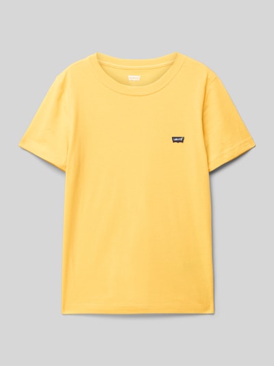 Levi’s® Kids T-Shirt mit Label-Detail Gelb 1