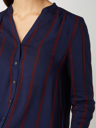 Marc O'Polo Bluse mit Allover-Muster  Marine Melange 4