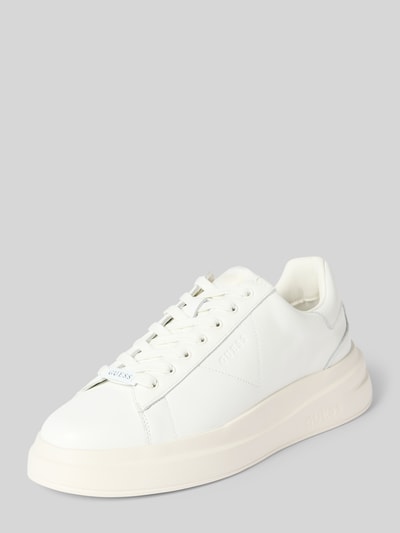 Guess Chunky Sneaker mit Label-Details ModelL 'ELBA' Weiss 1