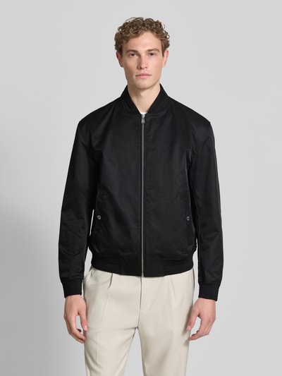 BOSS Regular Fit Blouson Black 4