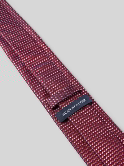 Prince Bowtie Zijden stropdas met logopatch (7 cm) Rood - 3