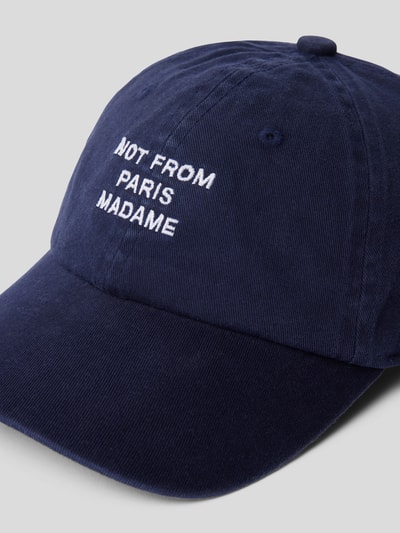 Drôle de Monsieur Cap mit Statement-Stitching Marine 3
