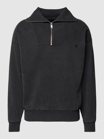 Drykorn Sweatshirt met opstaande kraag, model 'ELIANO' Antraciet - 2