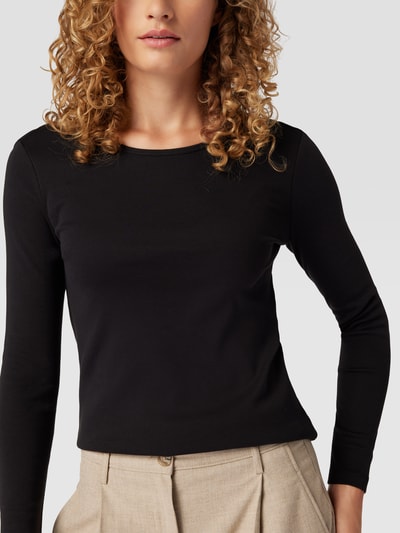 Montego Longsleeve mit Rundhalsausschnitt Black 3