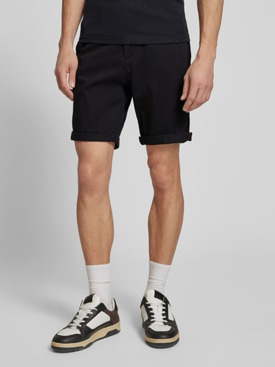 Jack & Jones Regular Fit Bermudas mit Eingrifftaschen Modell 'IBOWIE' Black 4