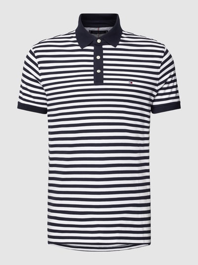 Tommy Hilfiger Slim Fit Poloshirt Modell '1985' Marine 2