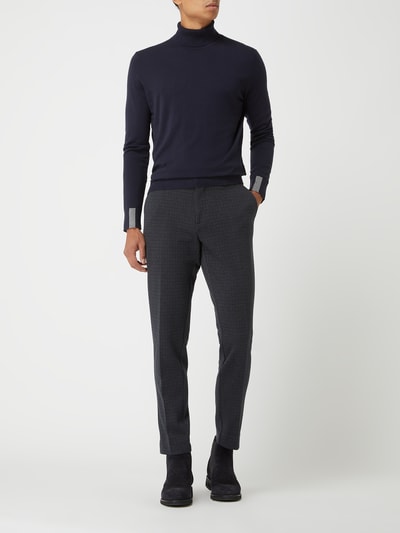 Scotch & Soda Super Slim Fit Anzughose mit Stretch-Anteil Modell 'Mott' Marineblau 1