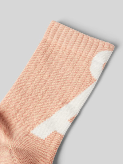 Armedangels Socken mit Logo-Detail Modell 'SAAMUS' Rosa 2