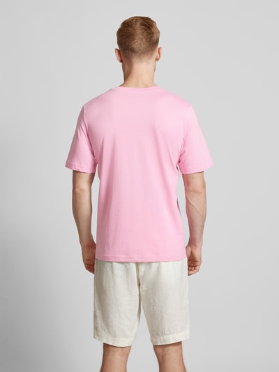 Jack & Jones Premium T-shirt met labelprint Roze - 5