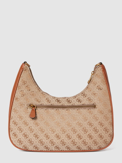 Guess Hobo Bag mit Label-Detail Modell 'AVIANA HOBO' Cognac 4