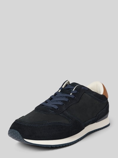 Lloyd Sneakers met vetersluiting, model 'SWIFT' Marineblauw - 1