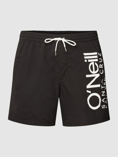 ONeill Zwembroek met labelprint, model 'Original Cali' Zwart - 2