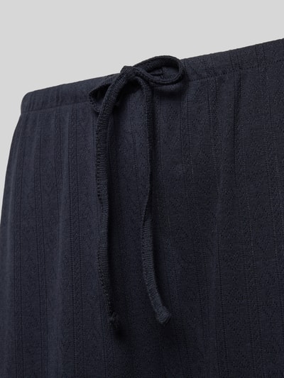 Jake*s Casual Pyjama-Hose mit elastischem Bund Dunkelblau 2