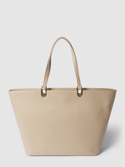 Tommy Hilfiger Shopper met labeldetail, model 'TIMELESS' Beige - 4