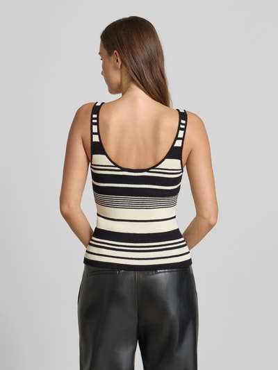 Gestuz Tanktop van viscosemix, model 'stela' Zwart - 5