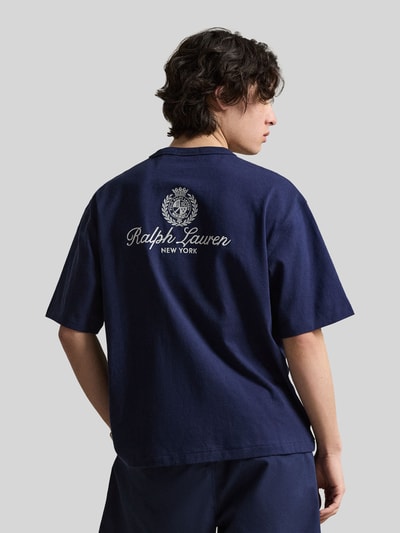 Polo Ralph Lauren relaxed fit T-shirt van puur katoen Marineblauw - 5