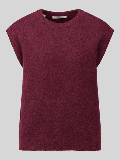 Selected Relaxed Fit Pullunder aus Woll-Mix Modell 'LULU' Bordeaux 2
