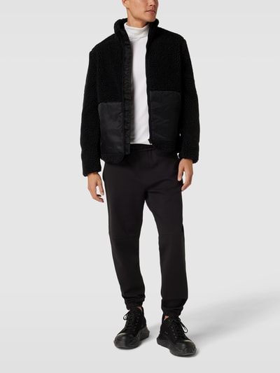 CK Calvin Klein Sherpa Jacket mit Label-Patch Black 1