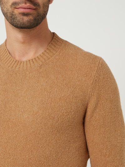 Cinque Pullover aus Bouclé Modell 'Cizac' Beige 3