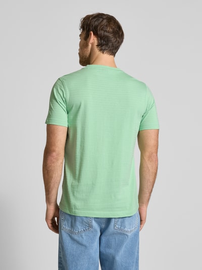 Lerros T-shirt met V-hals Mintgroen - 5